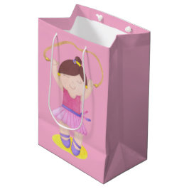 Sacola Para Presentes Média The Ballerina Jumping Rope