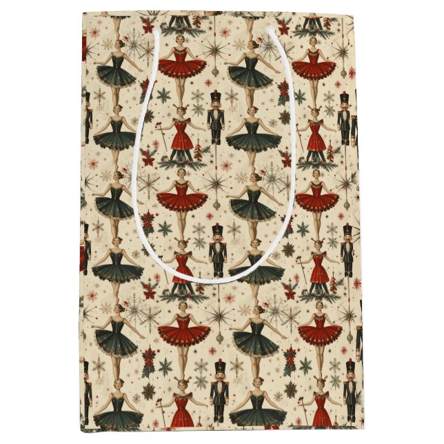 Sacola Para Presentes Média Timeless Ballerine   (Frente)