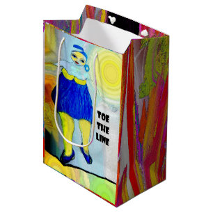 Sacola Para Presentes Média Toe a linha saco do presente