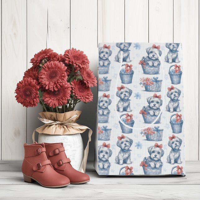 Sacola Para Presentes Média Toto, Mágico de Oz (Criador carregado)