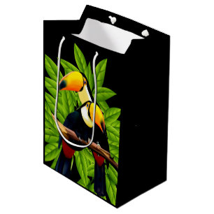 Sacola Para Presentes Média Toucan Duo