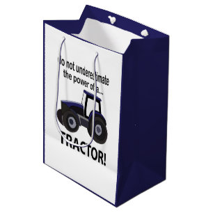 Sacola Para Presentes Média Trator de potência do trator