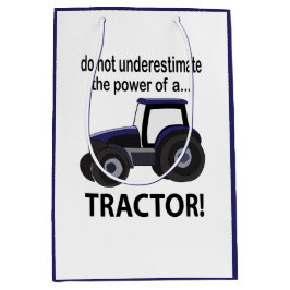 Sacola Para Presentes Média Trator de potência do trator
