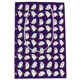 Sacola Para Presentes Média Truque Ou Tratamento De Fantasmas Halloween