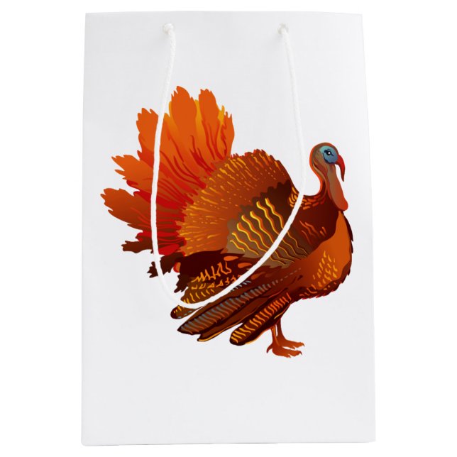 Sacola Para Presentes Média Turquia (Frente)
