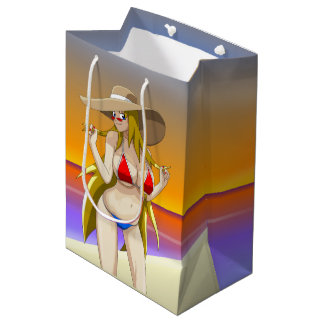 Sacola Para Presentes Média Ucogi Summer