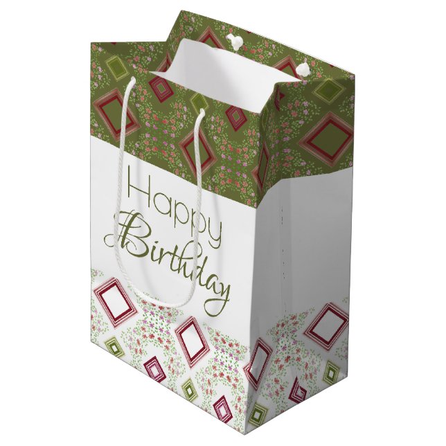 Sacola Para Presentes Média Um Saco Moderno de Presente Muito Especial (Frente inclinada)