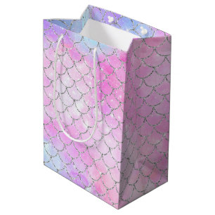 Sacola Para Presentes Média Uma Sereia Galaxy Series Design 4
