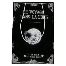 Sacola Para Presentes Média Uma viagem ao vintage de Lune do la dos dans de Le