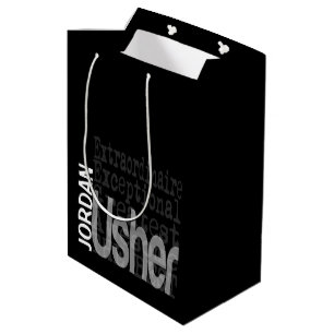 Sacola Para Presentes Média Usher Extraordinaire PERSOM