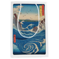 Utagawa Hiroshige - Naruto Whirlpool, Província de