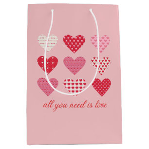 Sacola Para Presentes Média Valentine Day 2023 Sweet Hearts