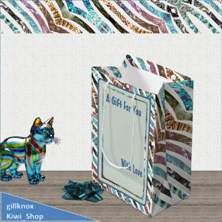 Sacola Para Presentes Média Variedades de distribuição única de células de Aba