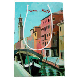 Sacola Para Presentes Média Veneza, Itália | Campo San Barnaba