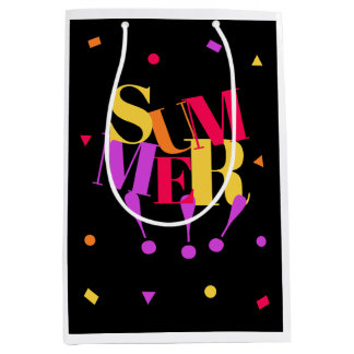 Sacola Para Presentes Média Verão 