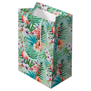Sacola Para Presentes Média Verão tropical