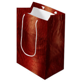 Sacola Para Presentes Média Vermelho Ocidental