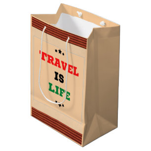 Sacola Para Presentes Média Viagem é a bolsa do presente de vida