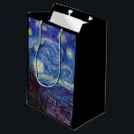 Sacola Para Presentes Média VINCENT VAN GOGH - noite estrelado 1889<br><div class="desc">VINCENT VAN GOGH - noite estrelado 1889
Óleo em canvas</div>