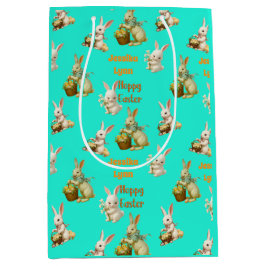 Sacola Para Presentes Média Vintage - Personalizar personalização de aparência