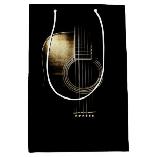 Sacola Para Presentes Média Violão Acústico Lite