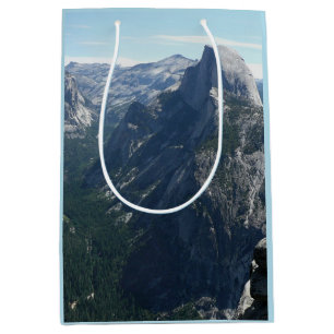 Sacola Para Presentes Média Vista do Glacier Point no Parque Nacional de Yosem