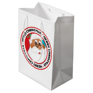 Sacola Para Presentes Média Você acredita em Papai Noel preto?