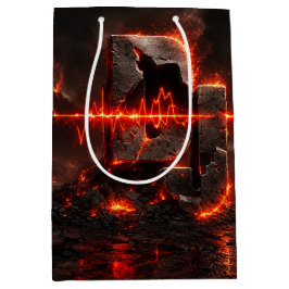 Sacola Para Presentes Média Volcanic Pulse DJ