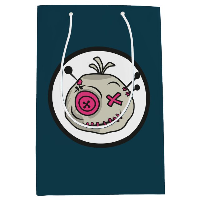 Sacola Para Presentes Média Voodoo Token Gift Bag - Médio, brilhante (Frente)