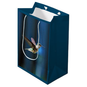 Sacola Para Presentes Média Wildlife Hummingbird Foto