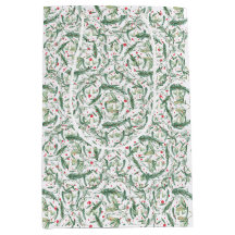 Winter Berries and branches Christmas Tissue Paper