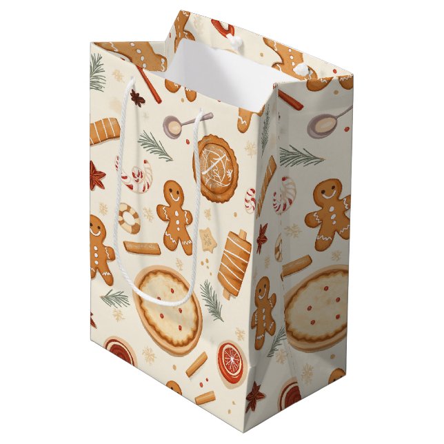 Sacola Para Presentes Média Wintriana – Festliche Fantasiewelten (34/60) (Frente inclinada)