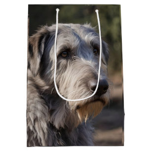 Sacola Para Presentes Média Wolfhound Irlandês Não Estou Amado,
