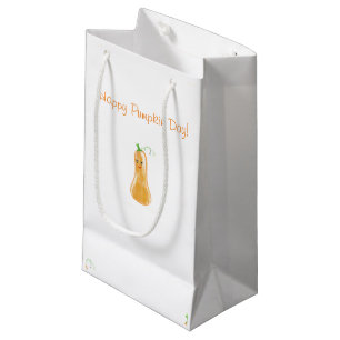 Sacola Para Presentes Pequena A bolsa da abóbora