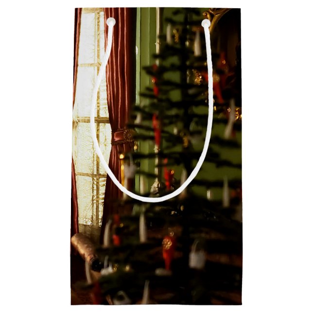 Sacola Para Presentes Pequena A Victorian Christmas - Wrapping Paper Sheets (Frente)