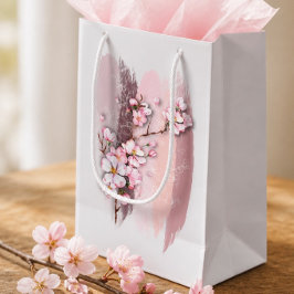 Sacola Para Presentes Pequena Abstrato Cherry Blossoms Pequenos Bag para present