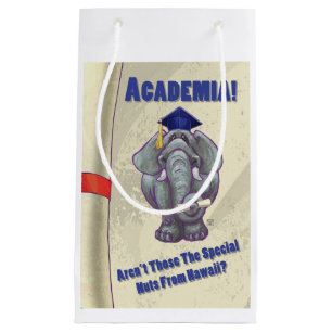 Sacola Para Presentes Pequena Academia Scroll