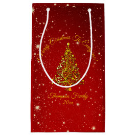 Sacola Para Presentes Pequena Adicionar Nome Correspondente Definir Árvore Doura