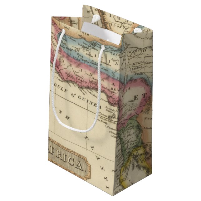 Sacola Para Presentes Pequena África 36 (Verso inclinado)