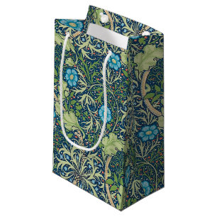 Sacola Para Presentes Pequena Algas marinhas, William Morris