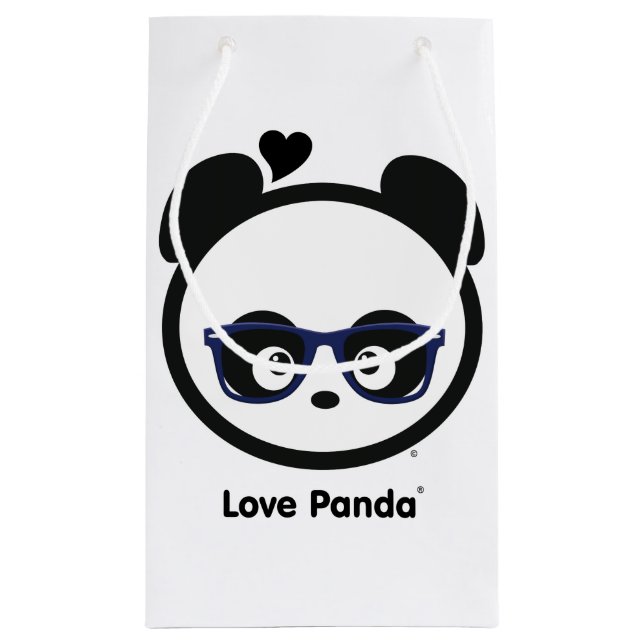 Sacola Para Presentes Pequena Amor Panda® (Verso)