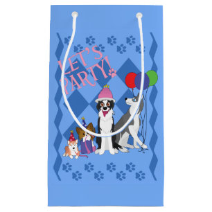 Sacola Para Presentes Pequena Animais de festa