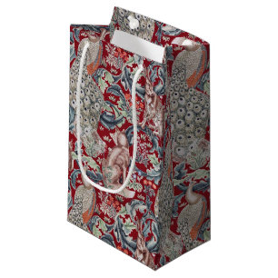 Sacola Para Presentes Pequena Animais Florestais, William Morris