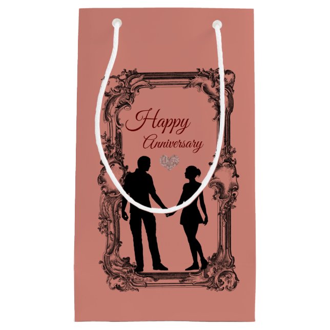 Sacola Para Presentes Pequena Aniversário (Frente)