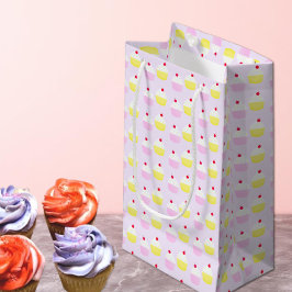 Sacola Para Presentes Pequena Aniversário de Fazer Cupcake