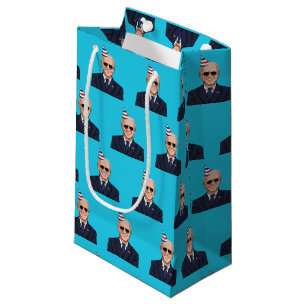 Sacola Para Presentes Pequena Aniversário do Joe Biden