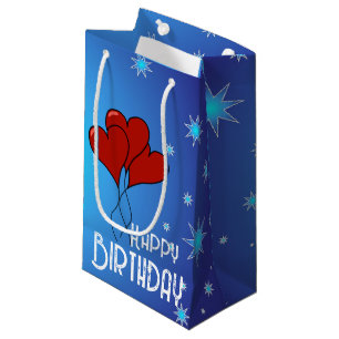 Sacola Para Presentes Pequena Aniversário Gift Bag - Pequeno, Brilhante