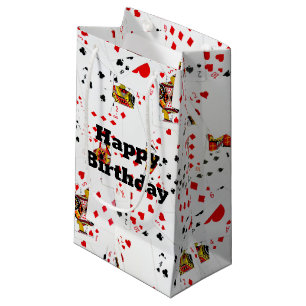 Sacola Para Presentes Pequena Aniversário Reproduzindo Coleção de Cartões