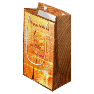 Sacola Para Presentes Pequena Aniversário Sagittarius Pequeno Saco-Presente