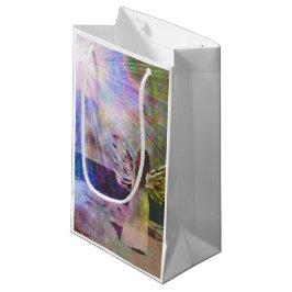 Sacola Para Presentes Pequena Anjo que olha o saco feito sob encomenda do